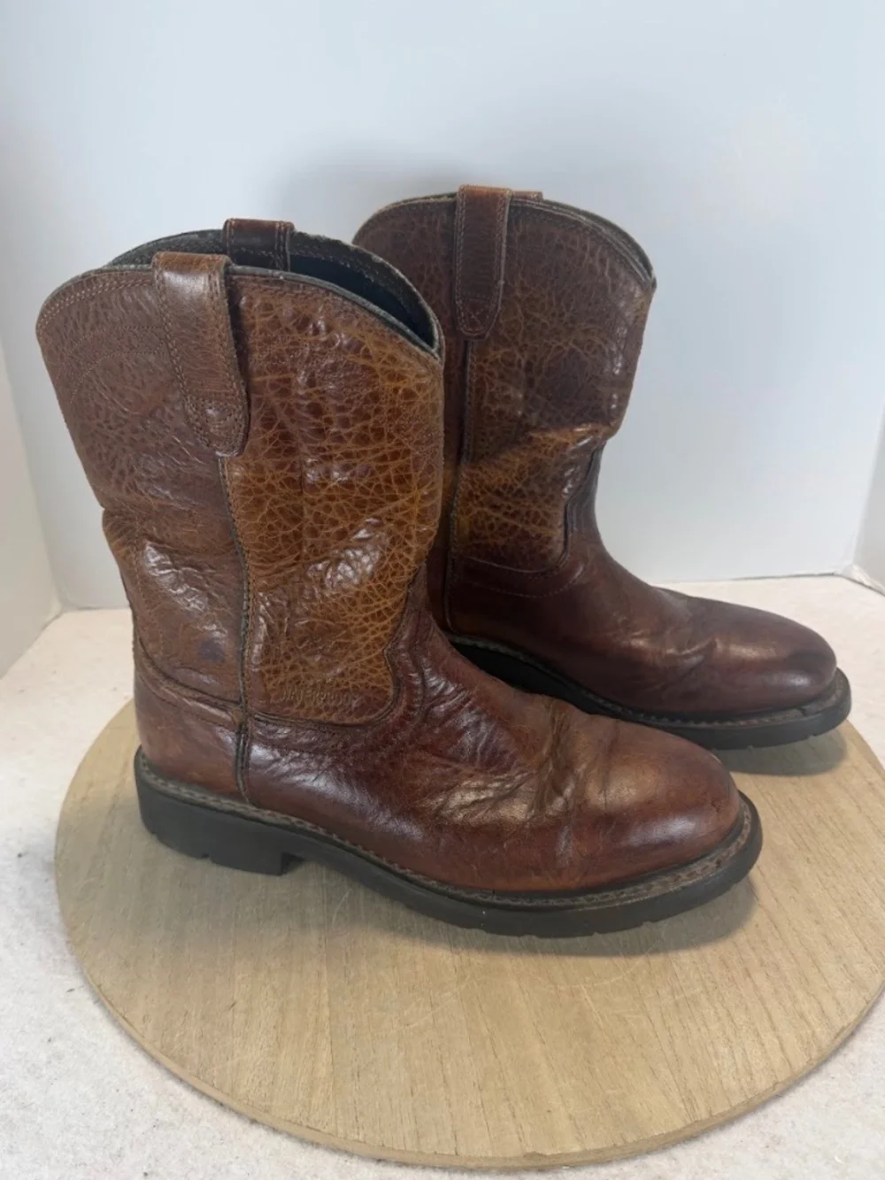 Ariat WorkHog 10002385 Waterproof ATS EH Work Boots Men's 10D Brown